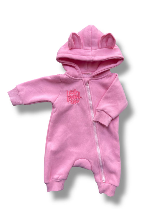 Boxpakje met naam - licht roze