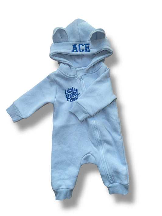 Boxpakje met naam - Blauw