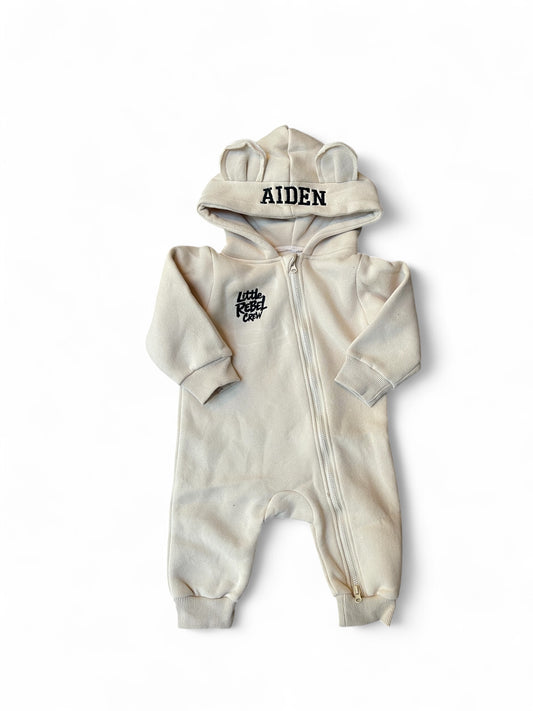 Boxpakje met naam - Taupe