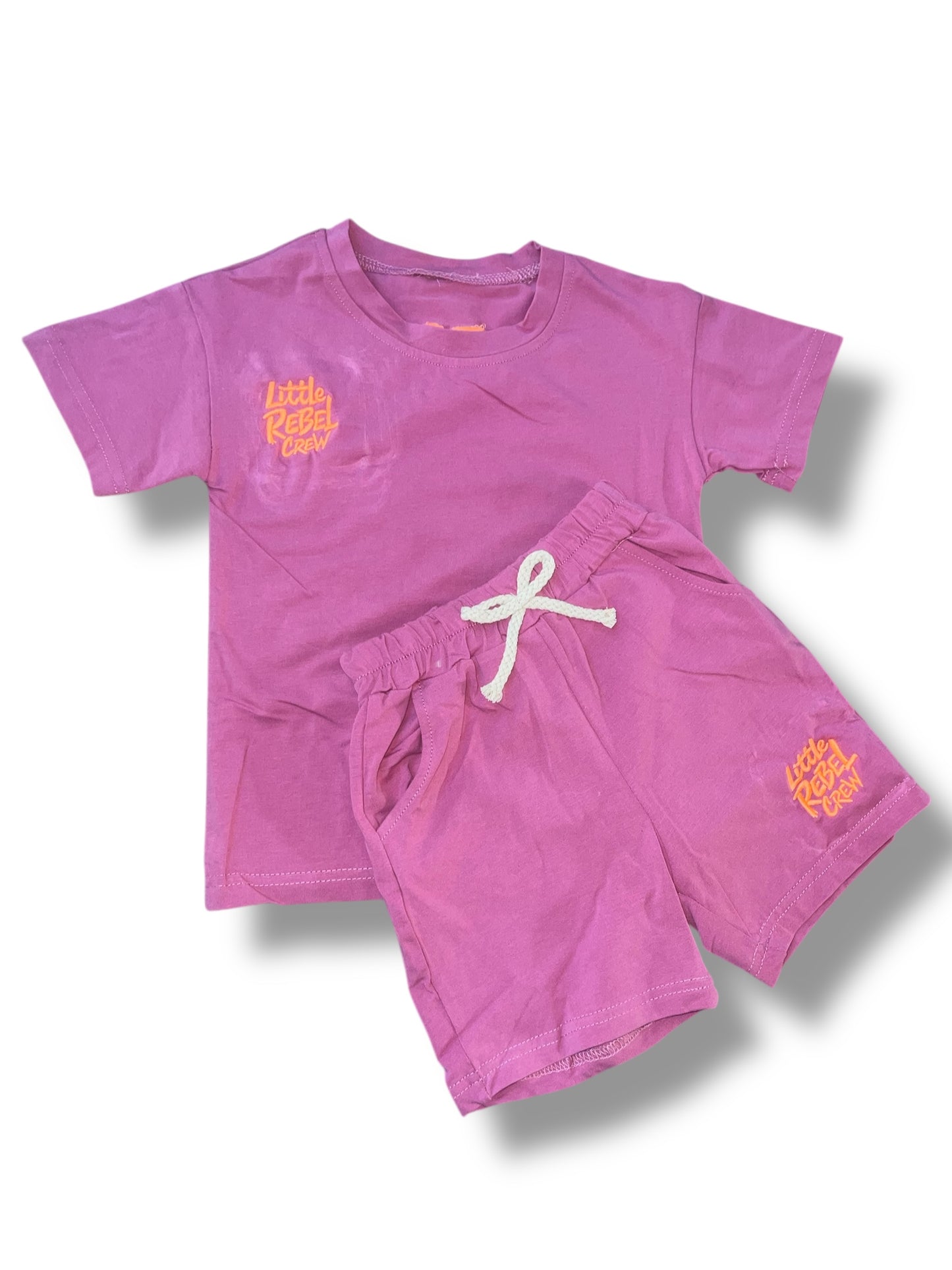 Little Rebel crew - Zomersetje Roze